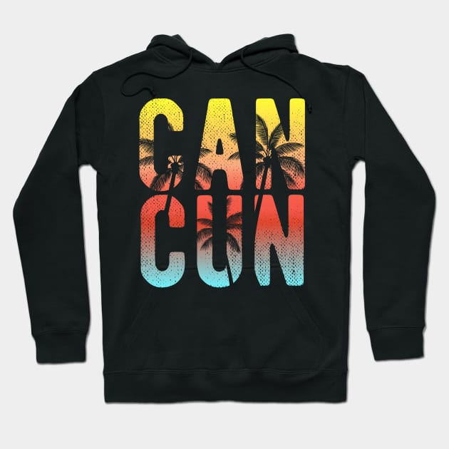 Cancun Mexico 2019 Souvenir Gift Hoodie by SiGo